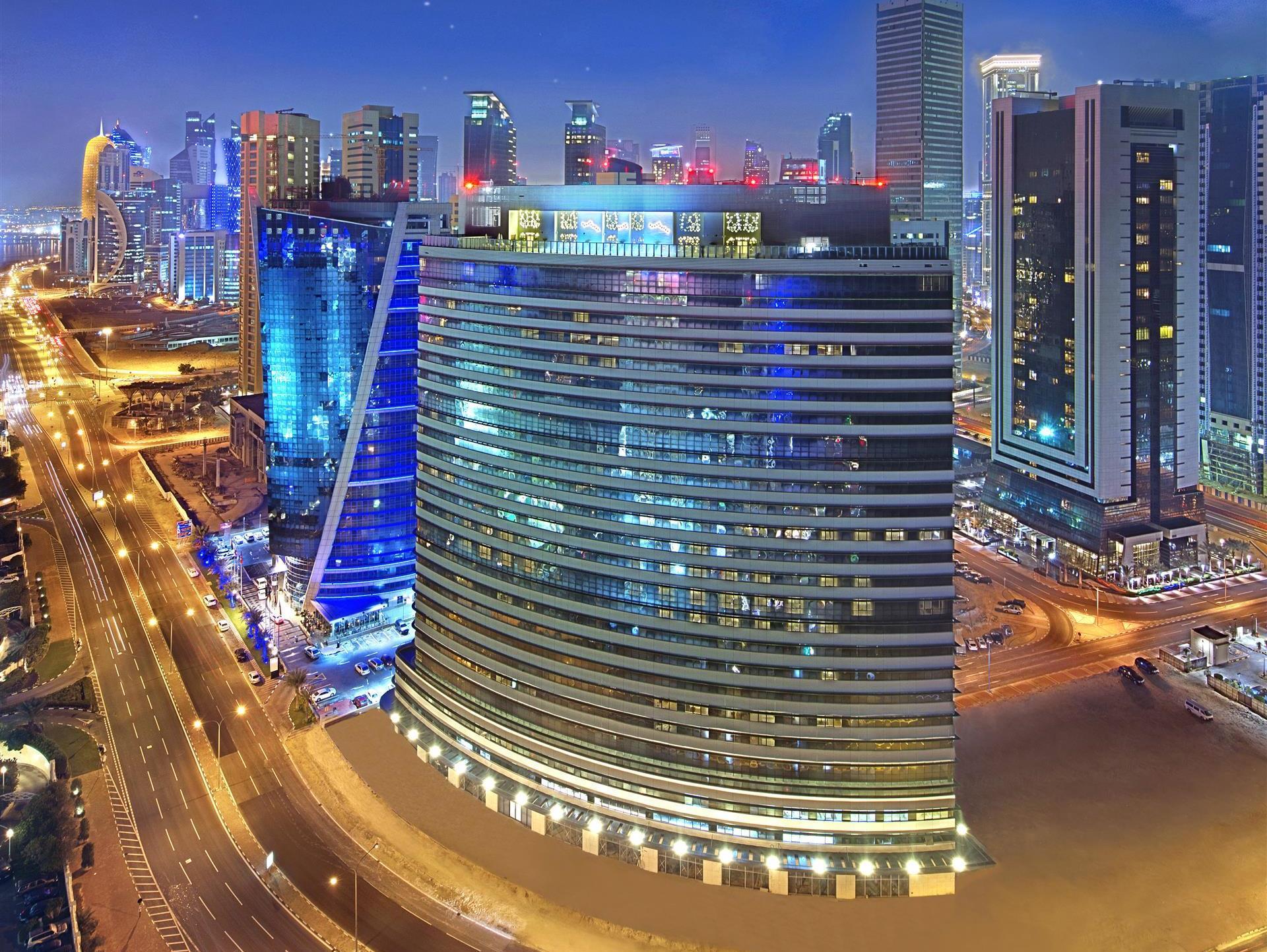 The Curve Hotel Ad Dawhah Esterno foto