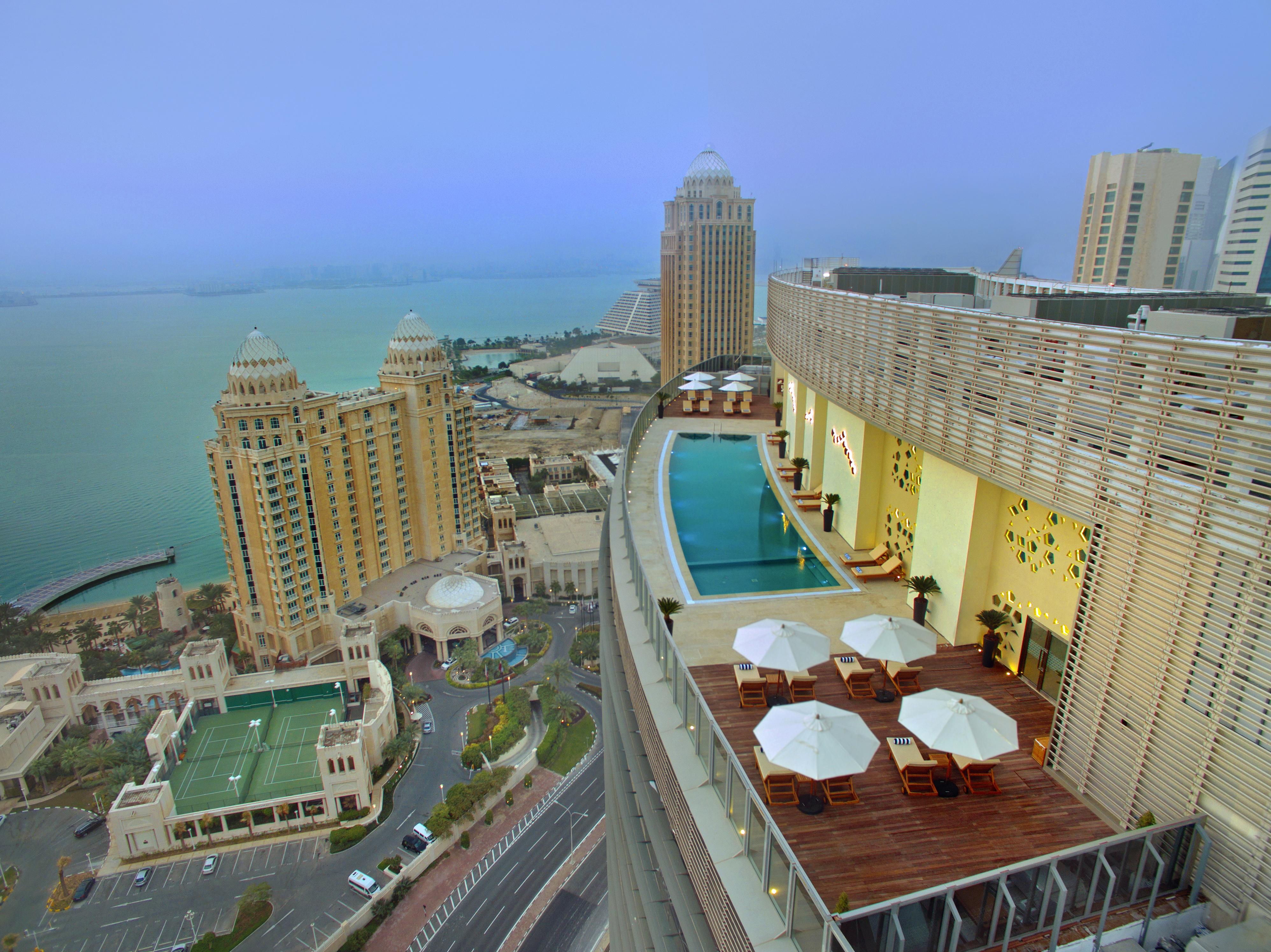 The Curve Hotel Ad Dawhah Esterno foto